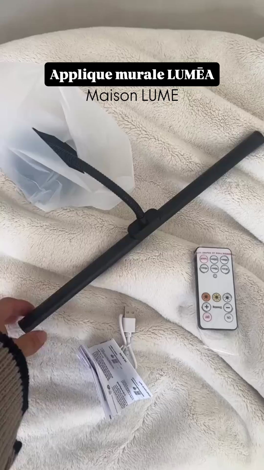 Applique murale LUMĒA