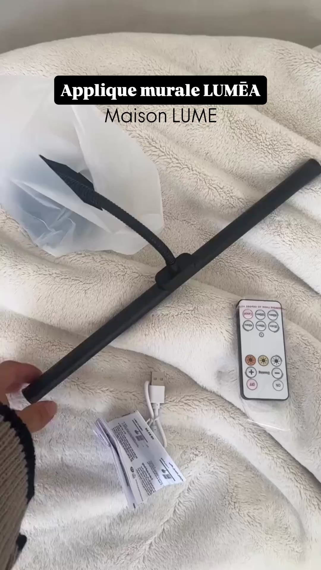 Applique murale LUMĒA